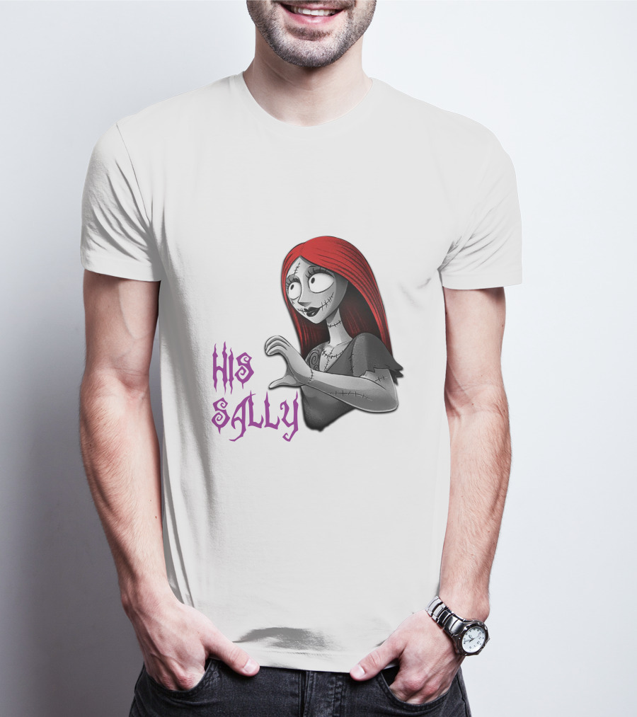 His Sally Nightmare Before Christmas Character T-Shirt