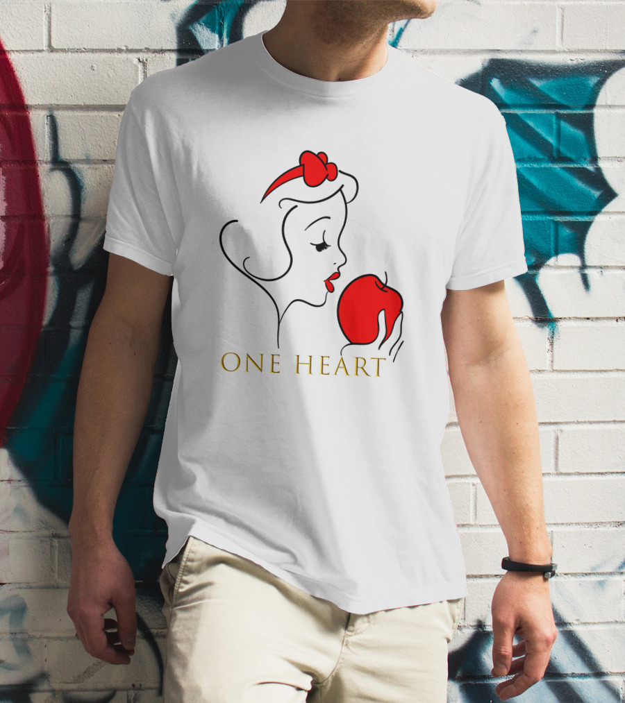 Snow White One Heart Apple T-Shirt