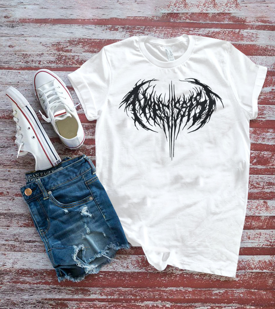 Kikiki Unreadable Black Metal T-Shirt