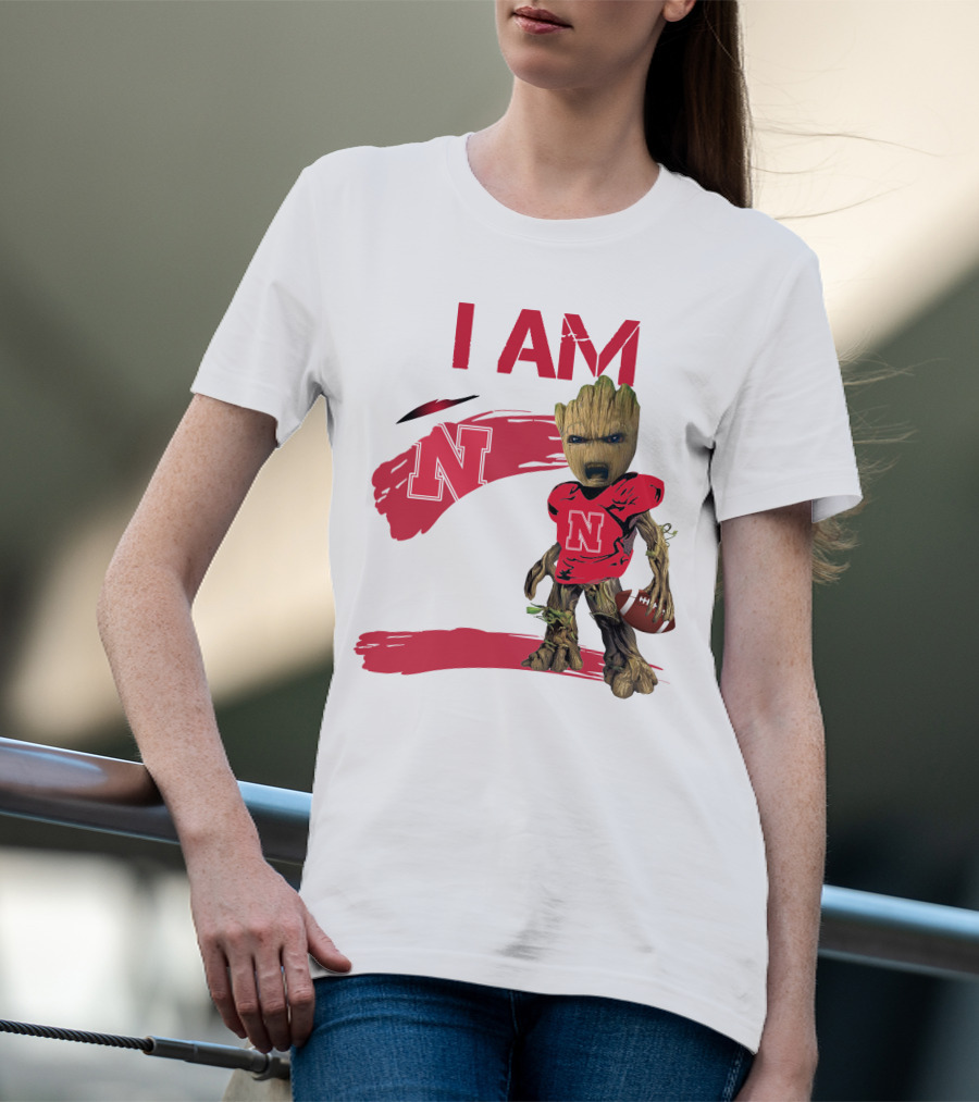 I Am Nebraska Football Character N T-Shirt