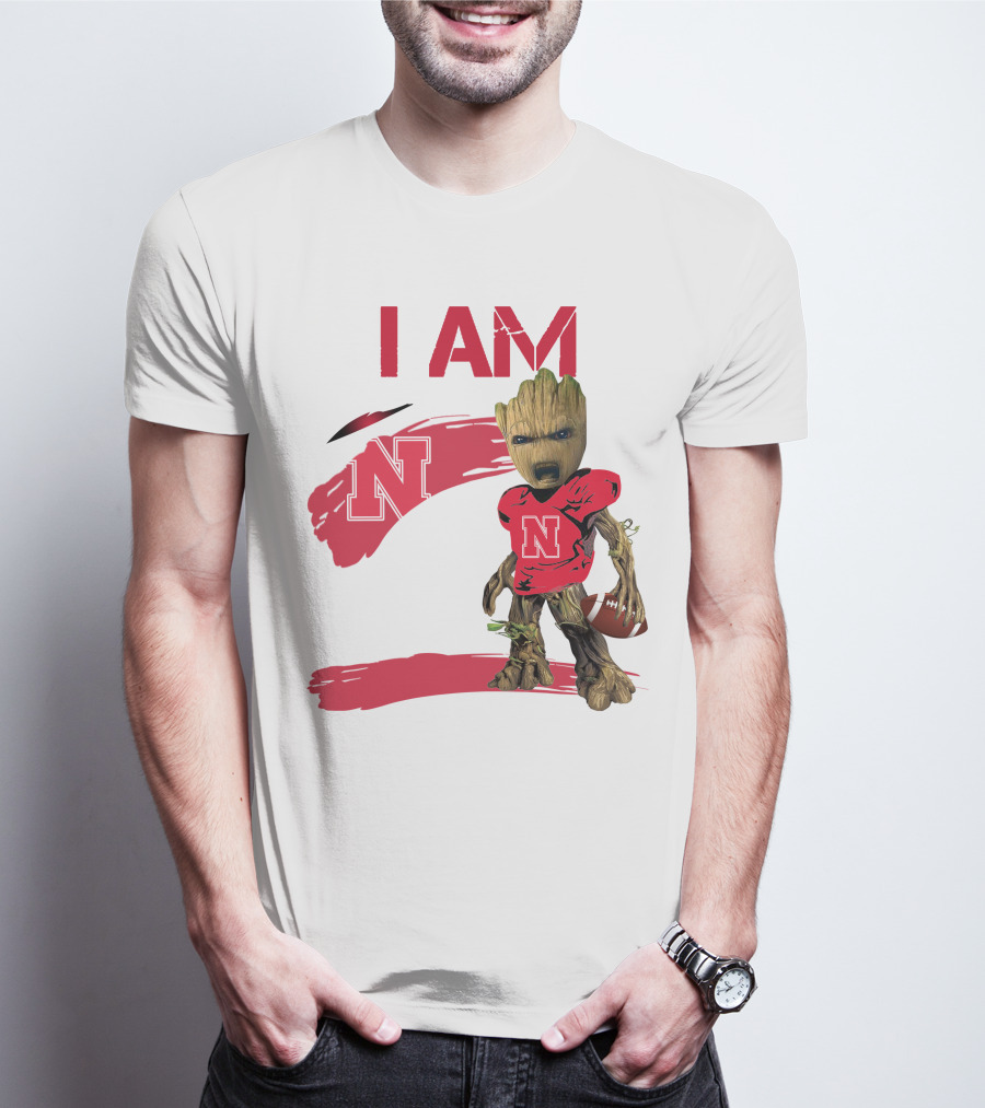 I Am Nebraska Football Character N T-Shirt
