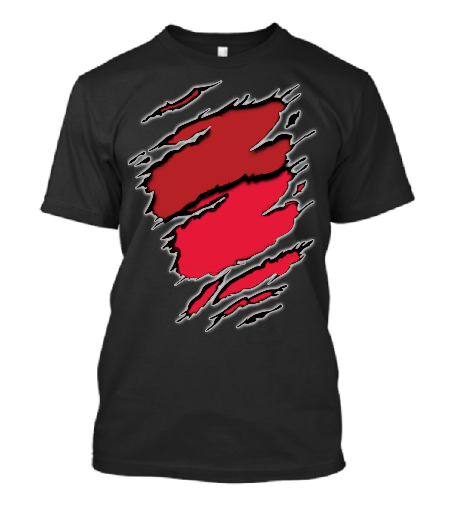 Chief Cardi Red Claw Marks T-Shirt