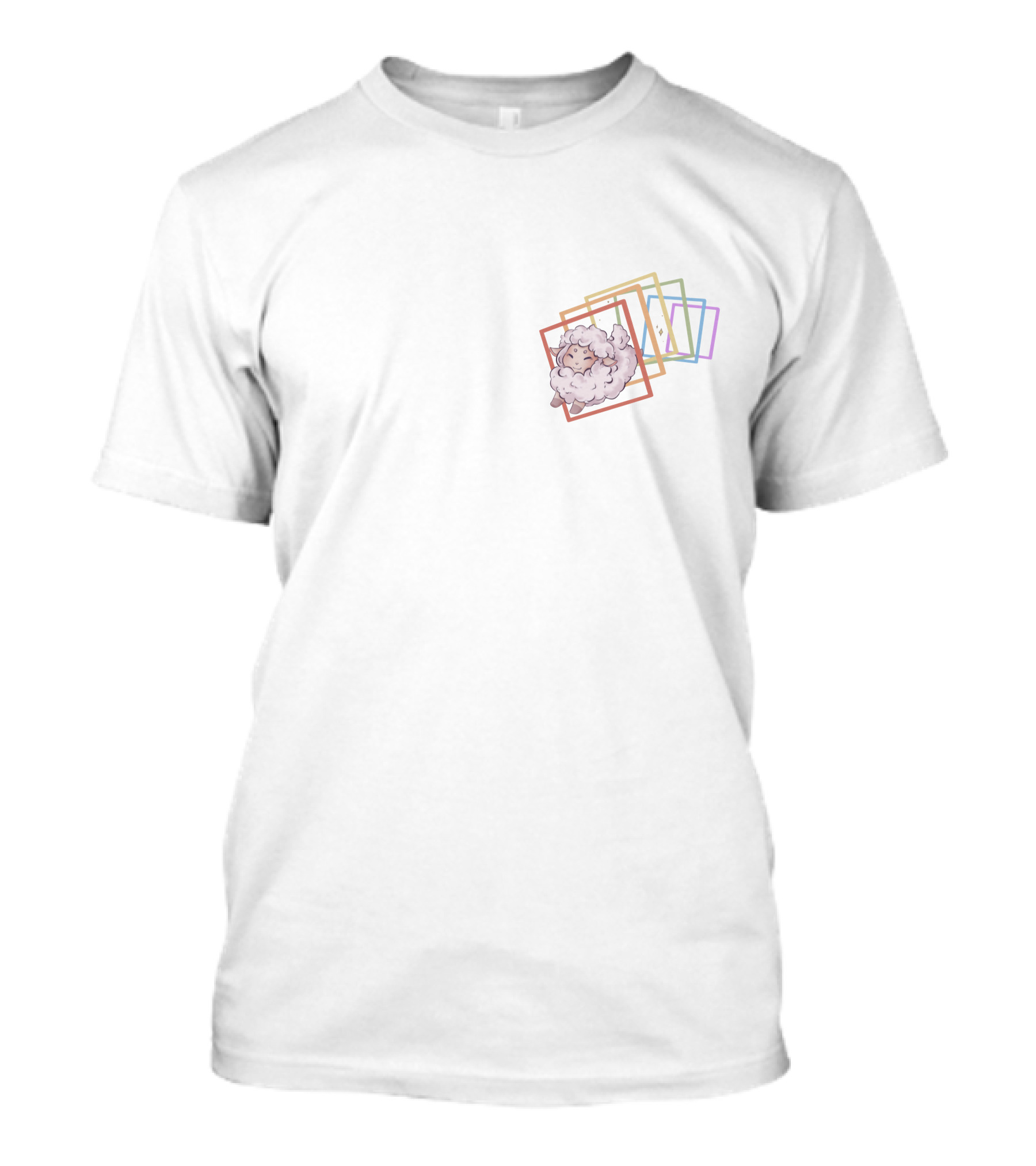 Captain Puffy Sheep Rainbow Frames T-Shirt