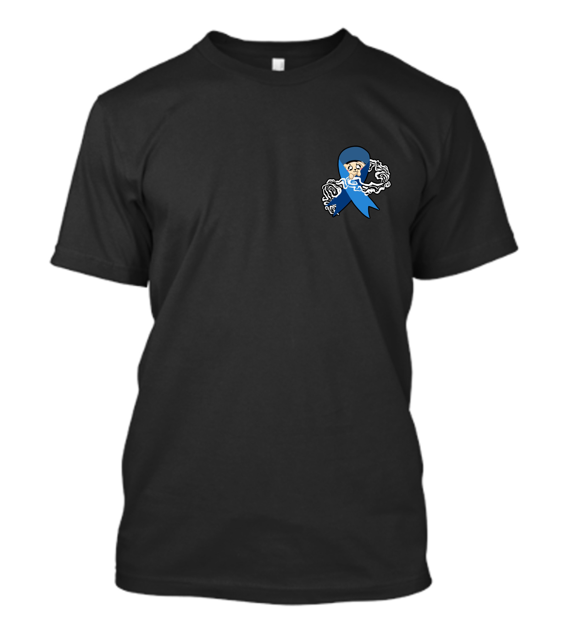 Light In The Fog Blue Ribbon Dog Collab T-Shirt