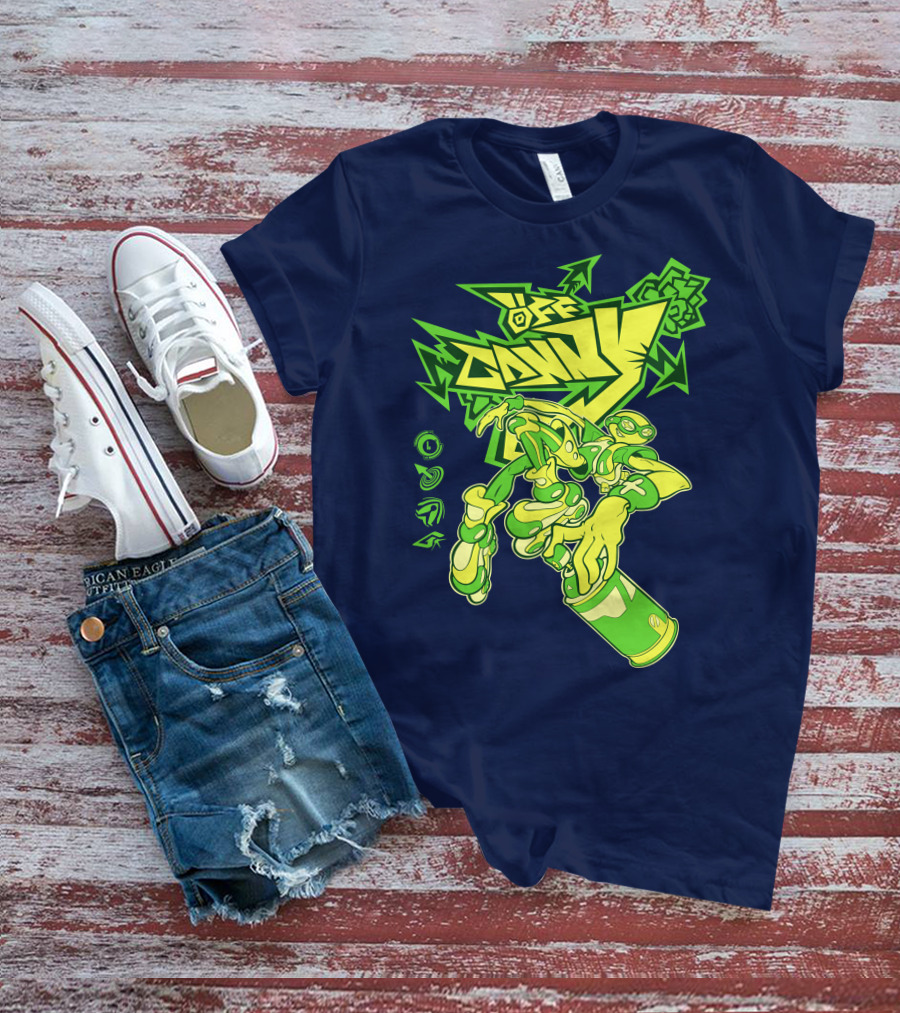 OFFCANNY New Merch Street Art Robot Graffiti T-Shirt