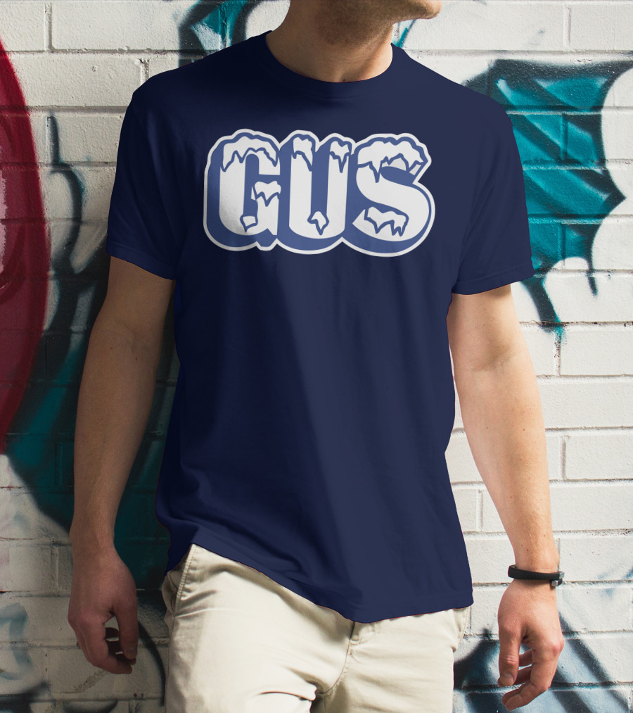 Gus Johnson Merch Ice Font T-Shirt