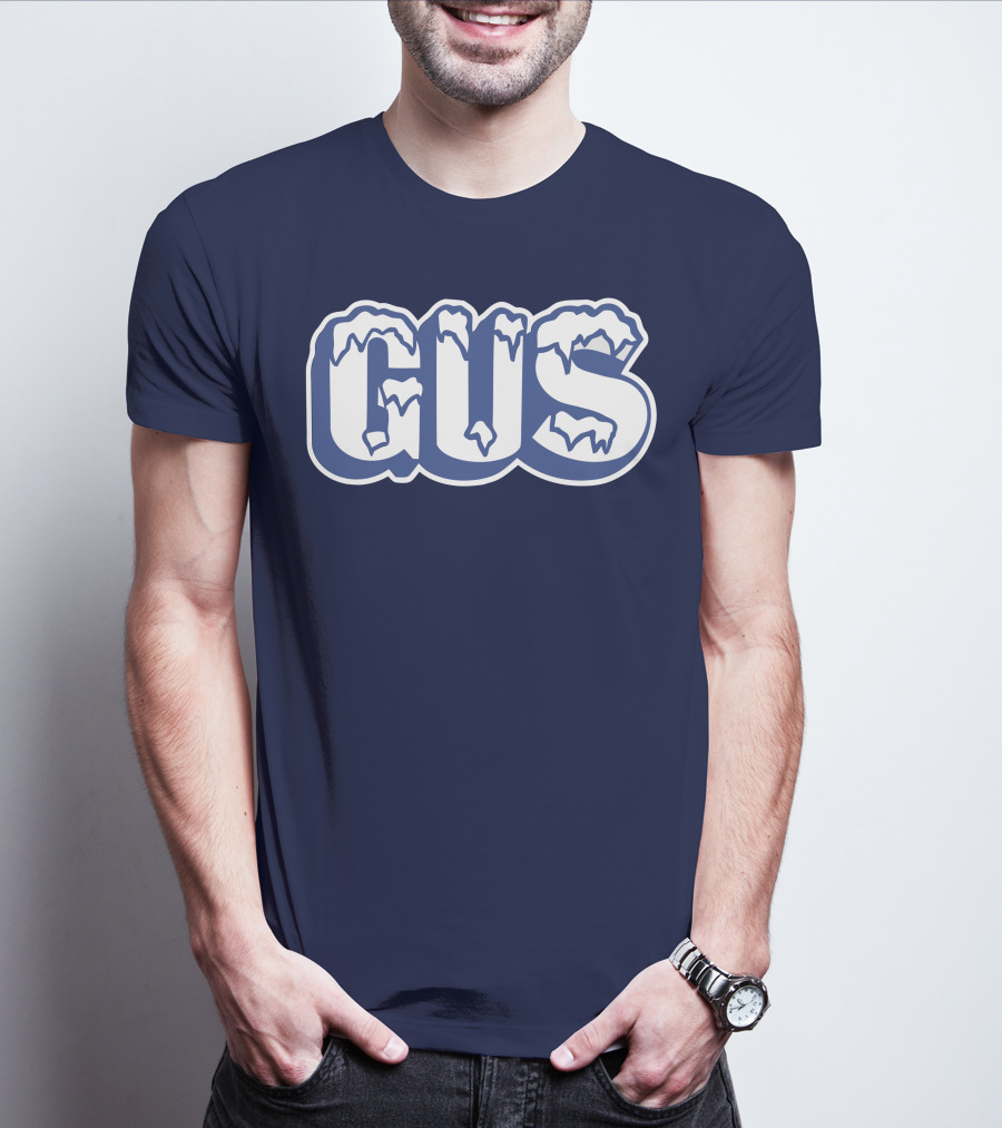 Gus Johnson Merch Ice Font T-Shirt
