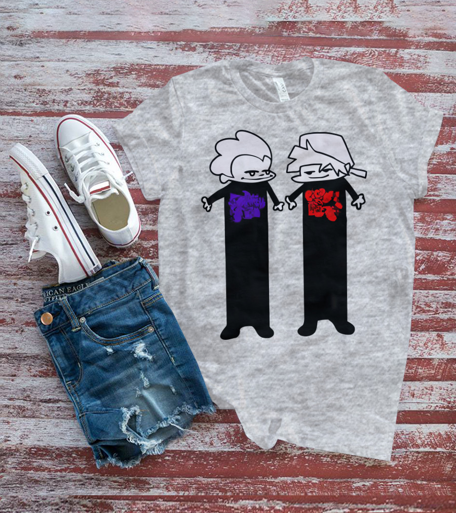 Sharkrobot Vivziepop Store Long Characters T-Shirt