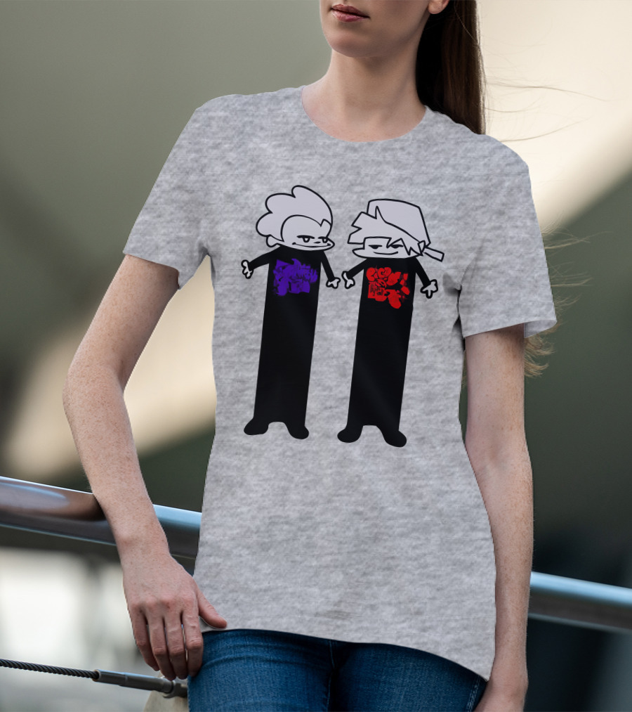 Sharkrobot Vivziepop Store Long Characters T-Shirt