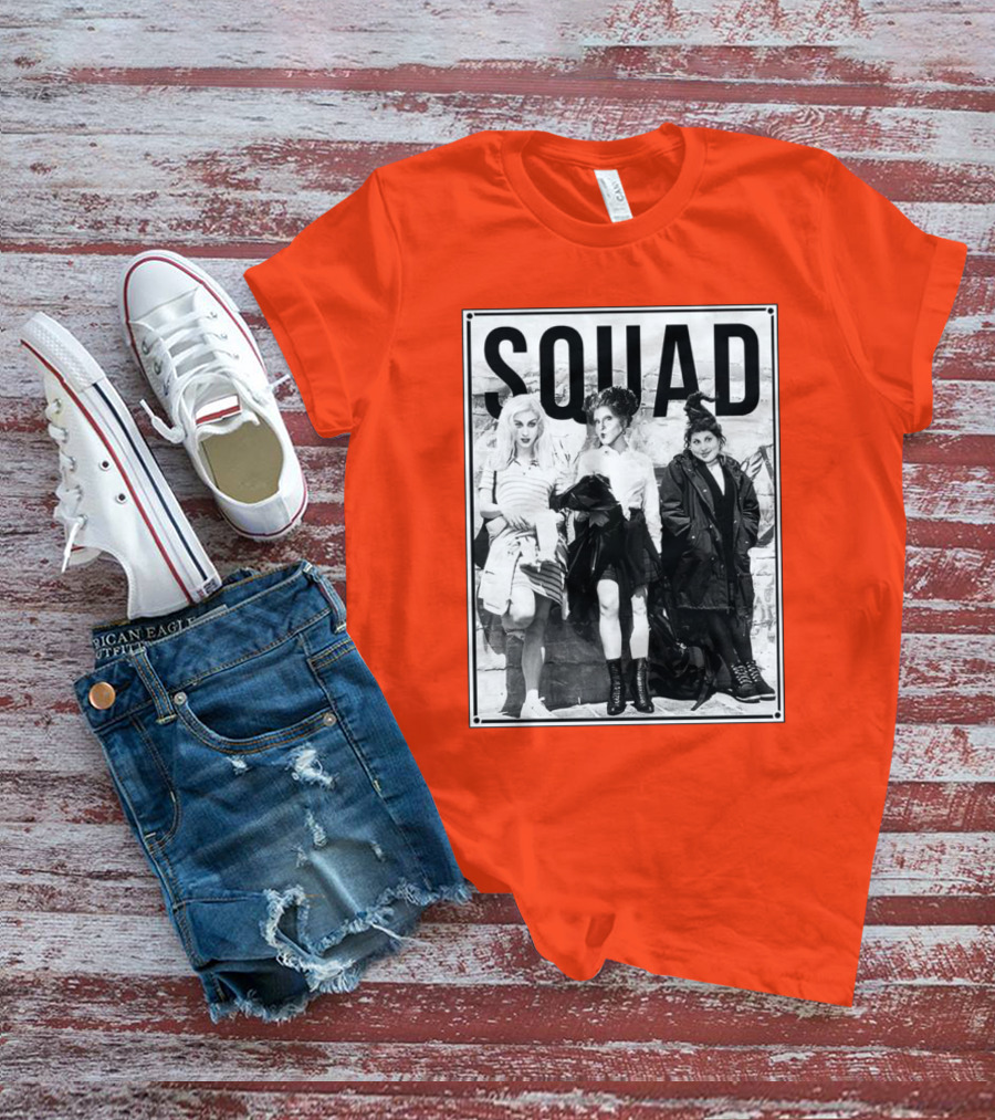 Squad Black And White Trio Vintage Style Hocus Pocus Aesthetic T-Shirt