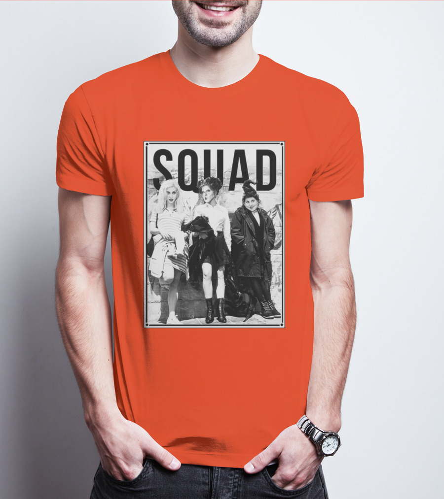 Squad Black And White Trio Vintage Style Hocus Pocus Aesthetic T-Shirt