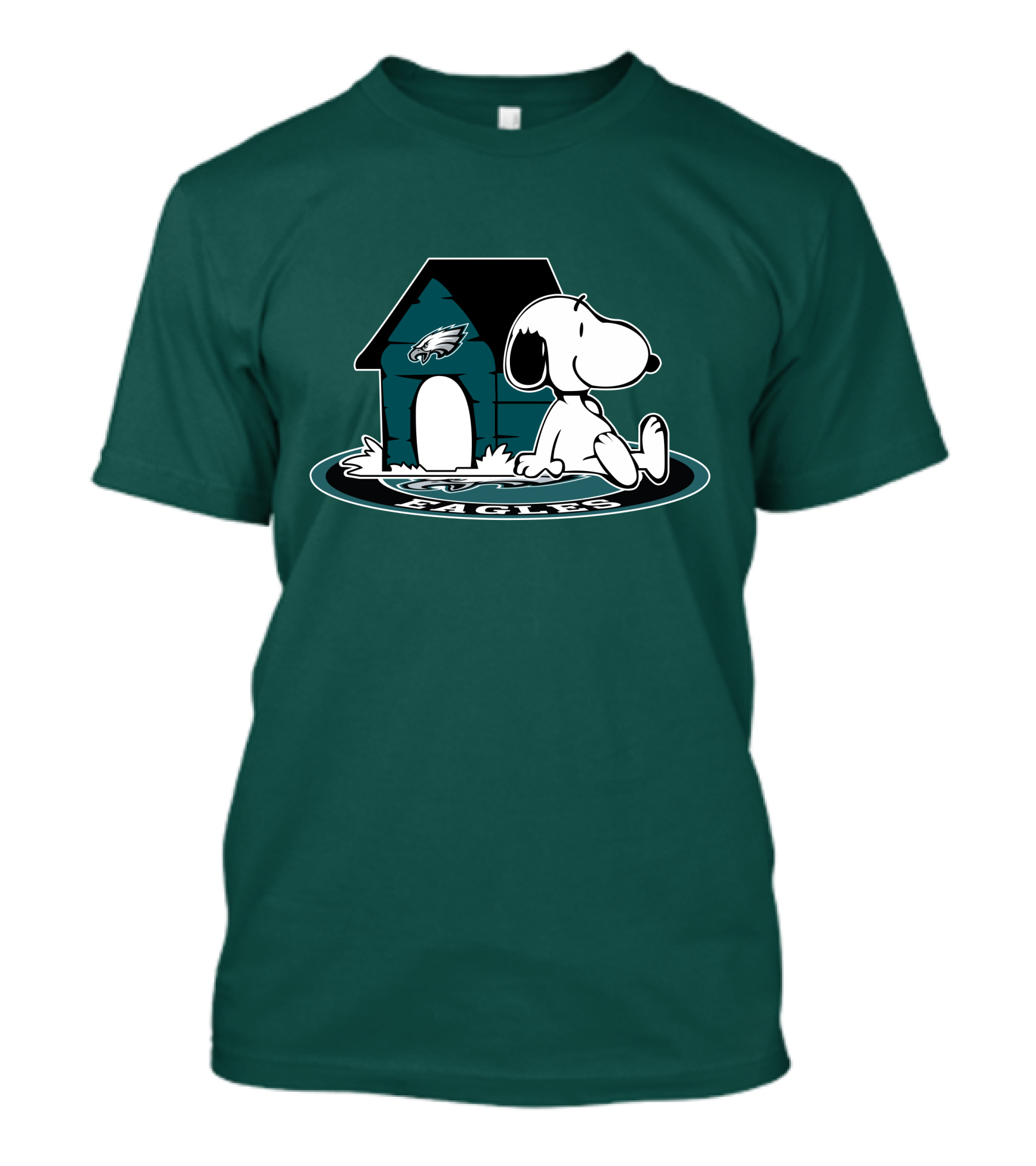 Snoopy Philadelphia Eagles Fan Now And Forever T-Shirt