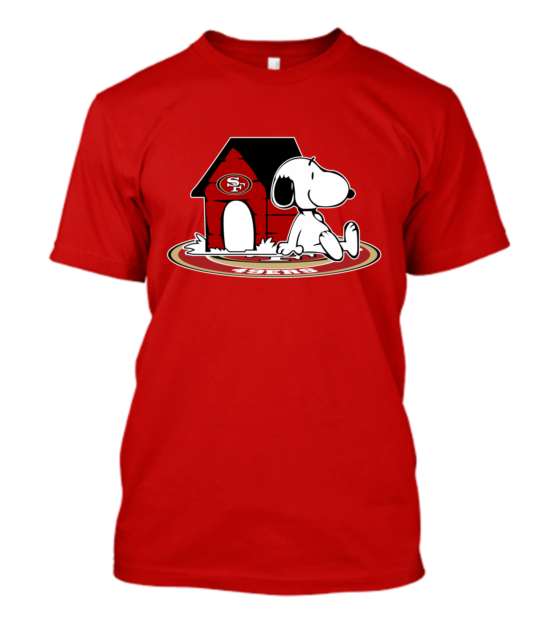 San Francisco 49ers Snoopy Fan Forever T-Shirt