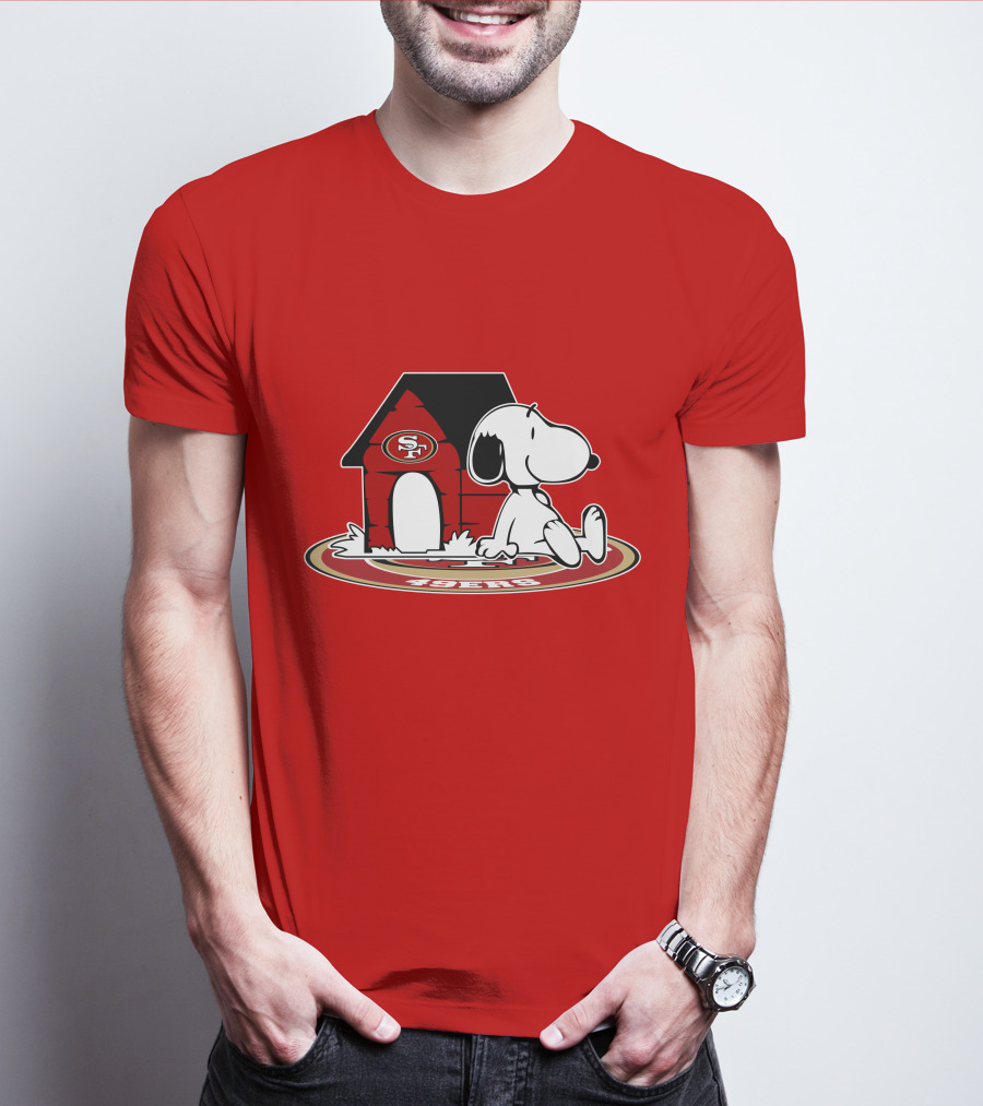 San Francisco 49ers Snoopy Fan Forever T-Shirt