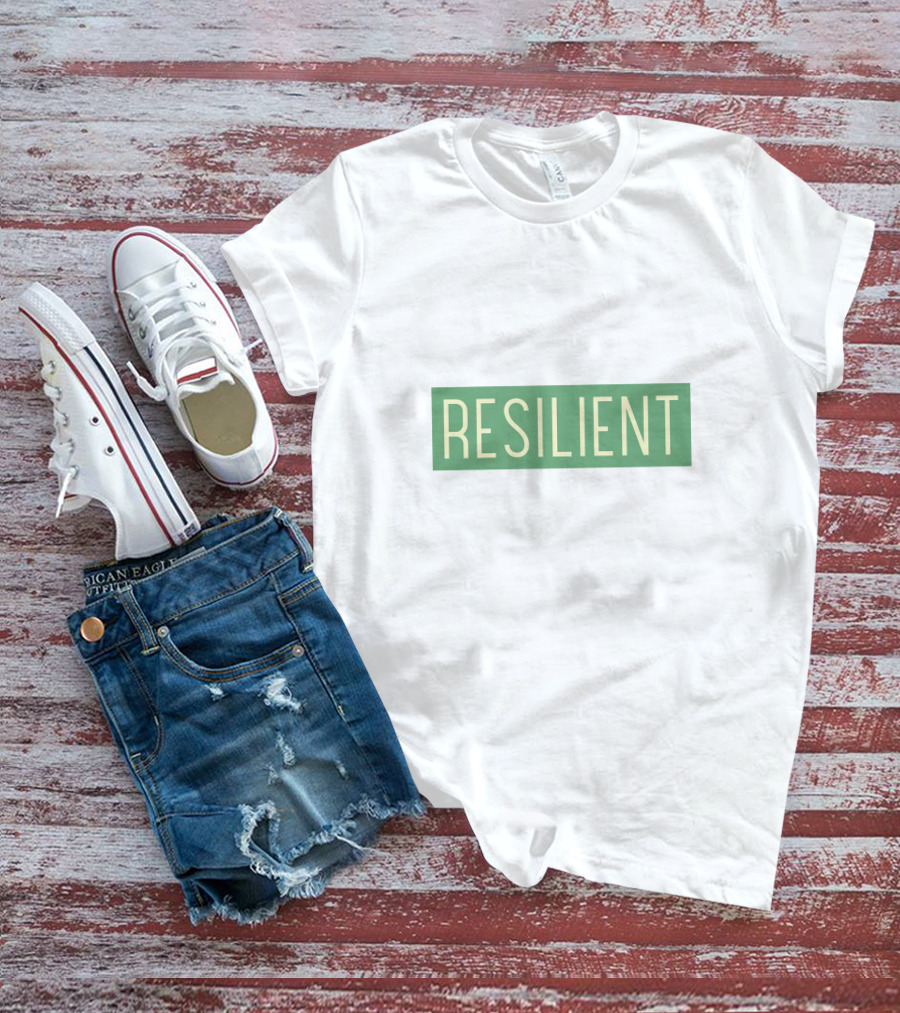 RESILIENT Green Block T-Shirt