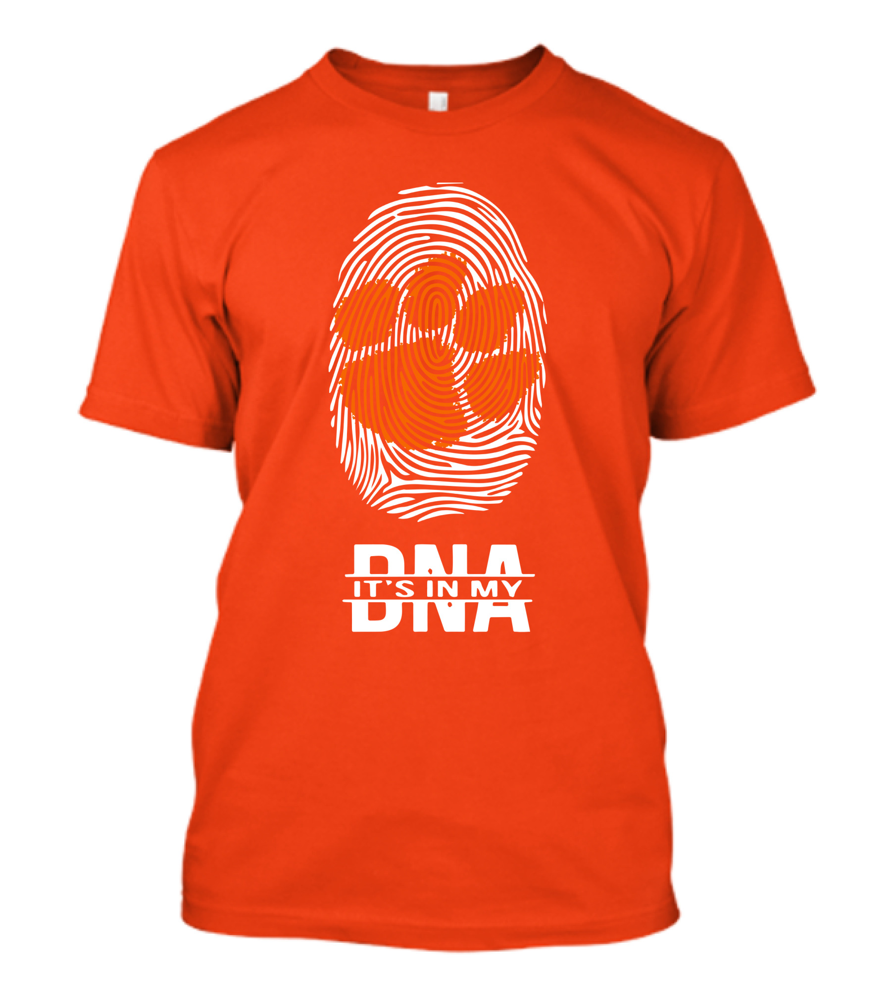 Clemson Tigers It's In My Dna Fingerprint T-Shirt