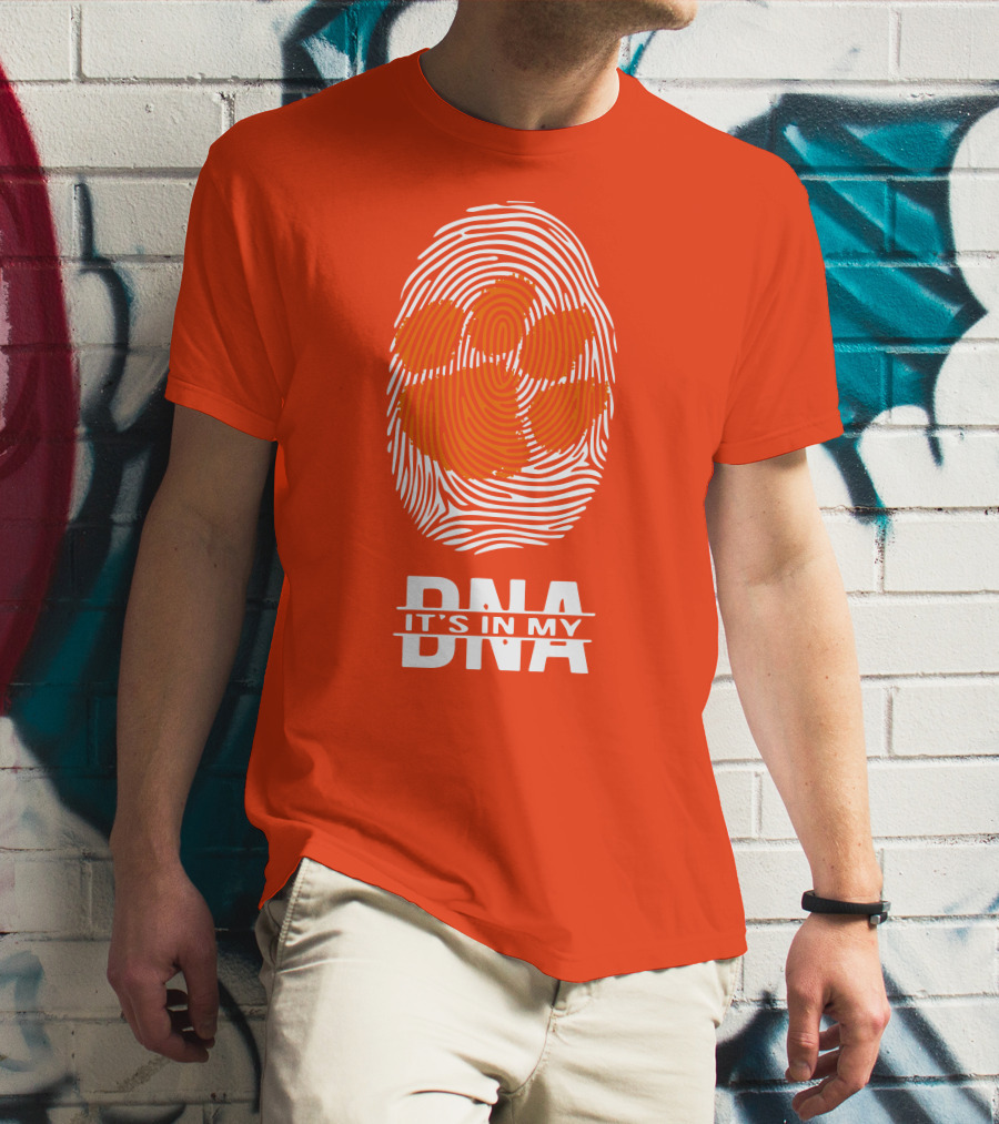 Clemson Tigers It's In My Dna Fingerprint T-Shirt