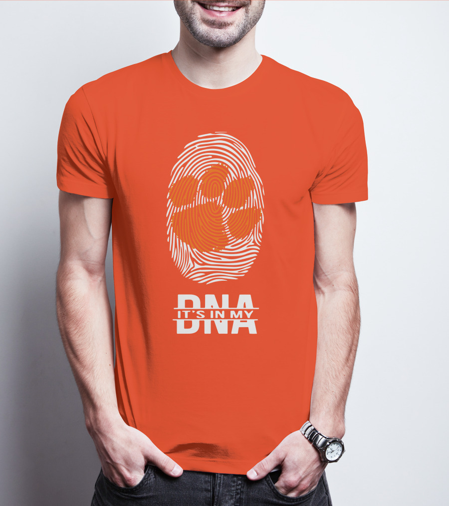 Clemson Tigers It's In My Dna Fingerprint T-Shirt