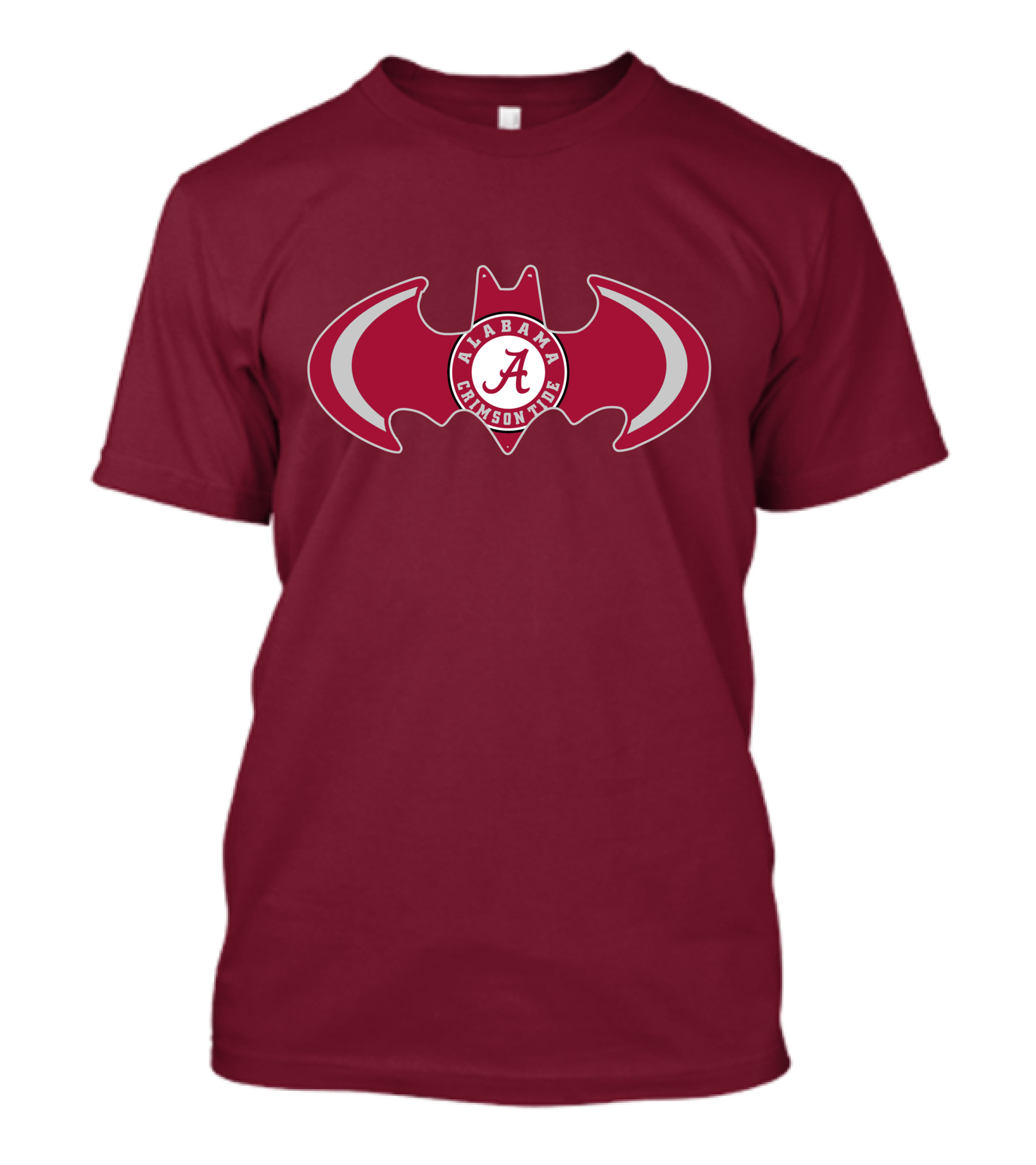 Alabama Crimson Tide Bat Symbol T-Shirt