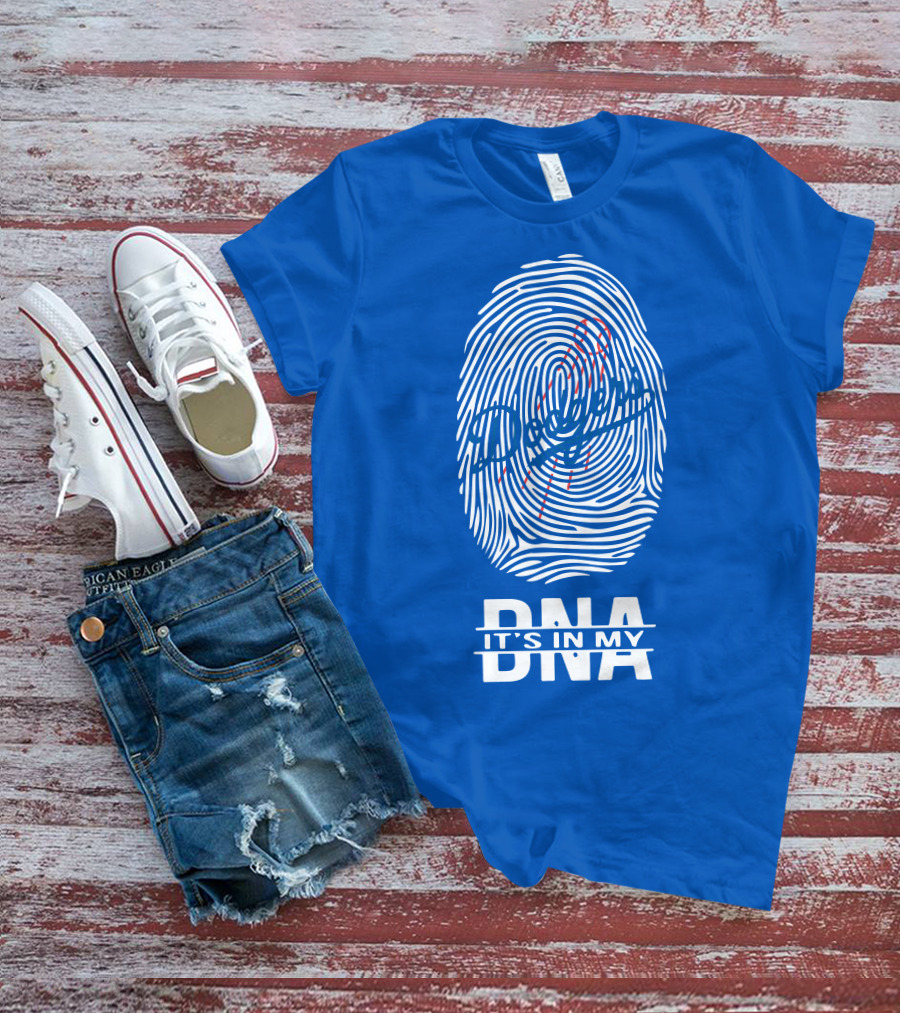 Los Angeles Dodgers Dna It's In My Dna T-Shirt