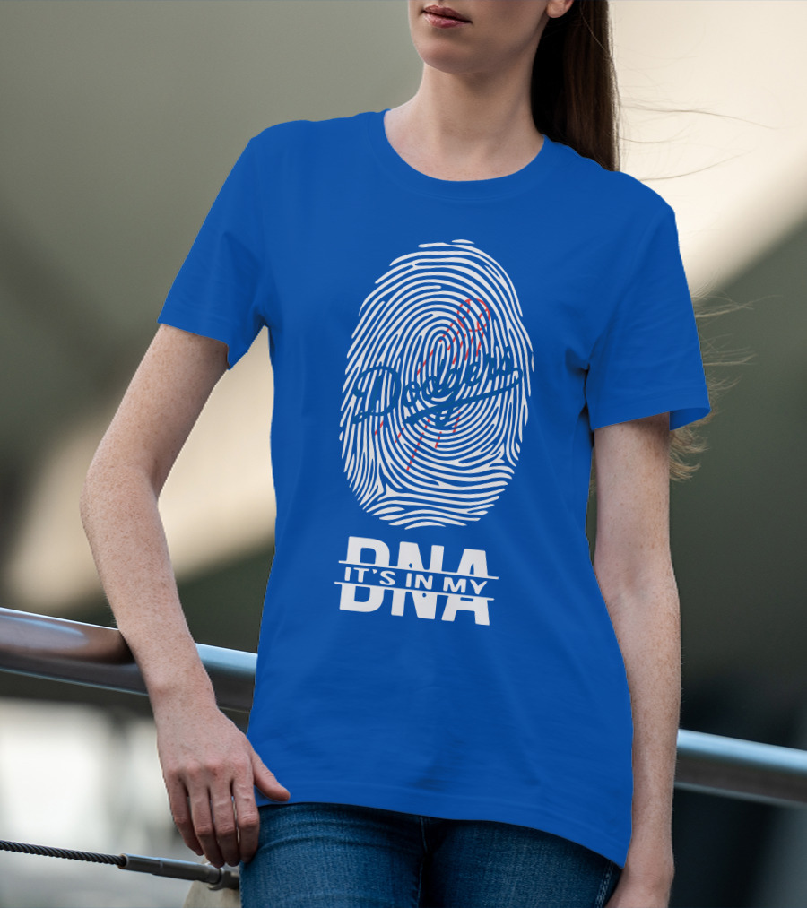 Los Angeles Dodgers Dna It's In My Dna T-Shirt