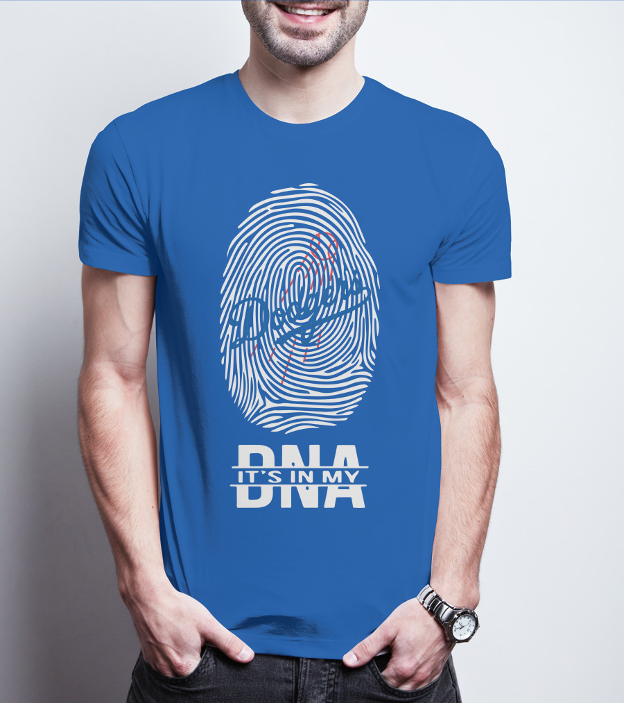 Los Angeles Dodgers Dna It's In My Dna T-Shirt