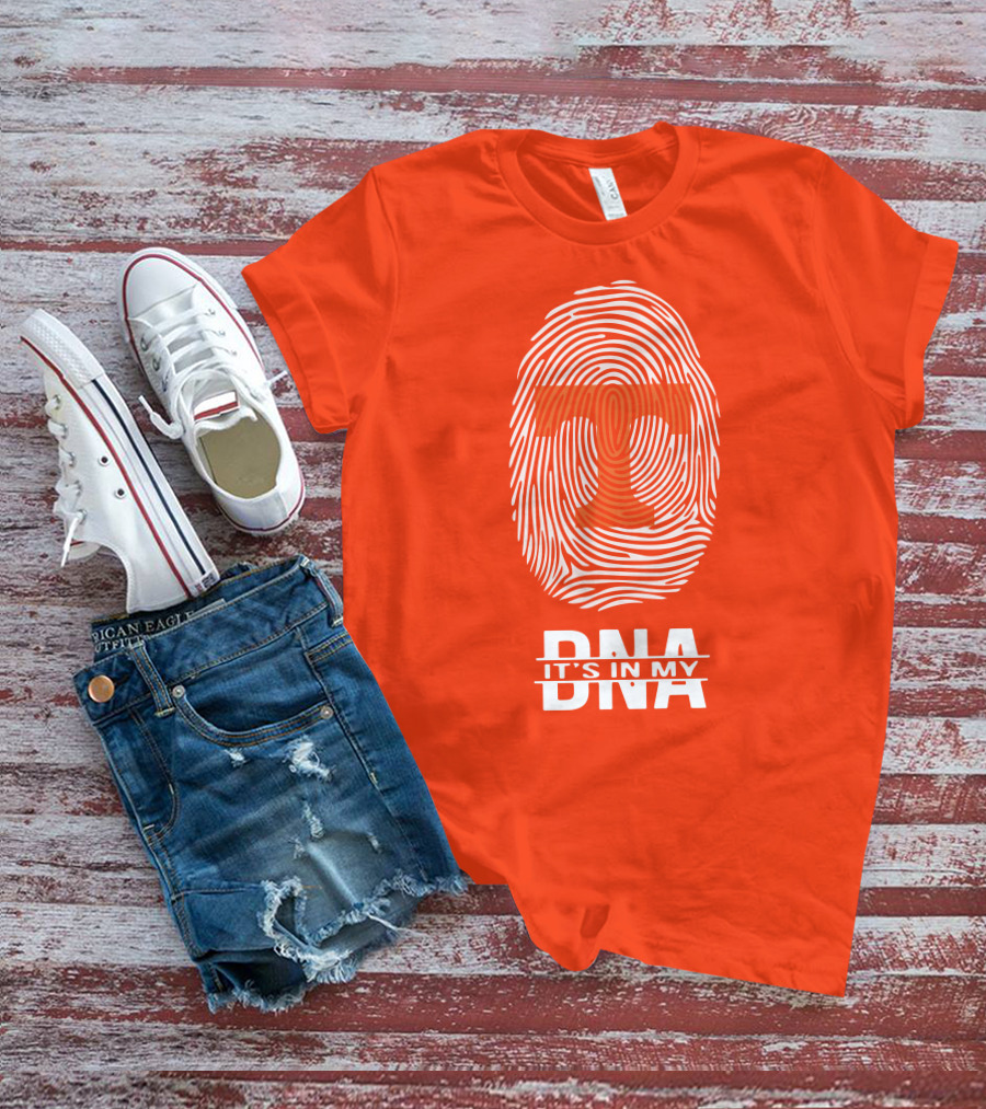 Tennessee Volunteers It's In My Dna Fingerprint Style T-Shirt