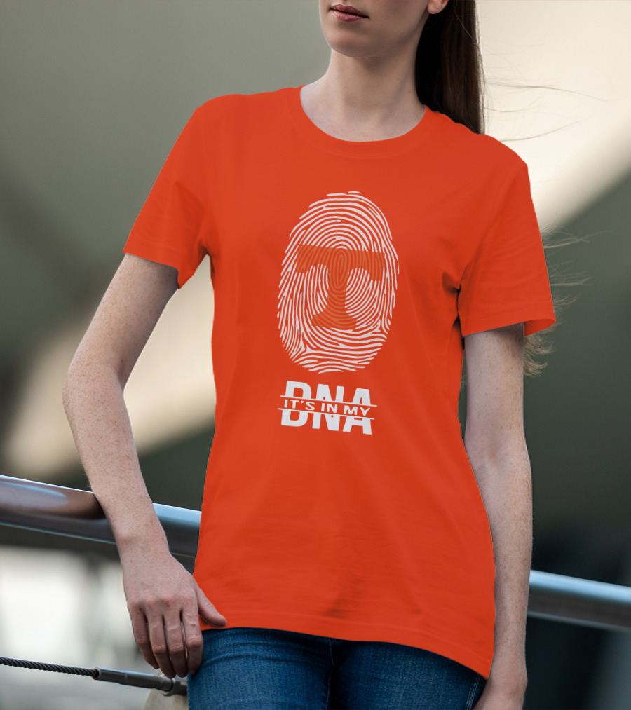 Tennessee Volunteers It's In My Dna Fingerprint Style T-Shirt