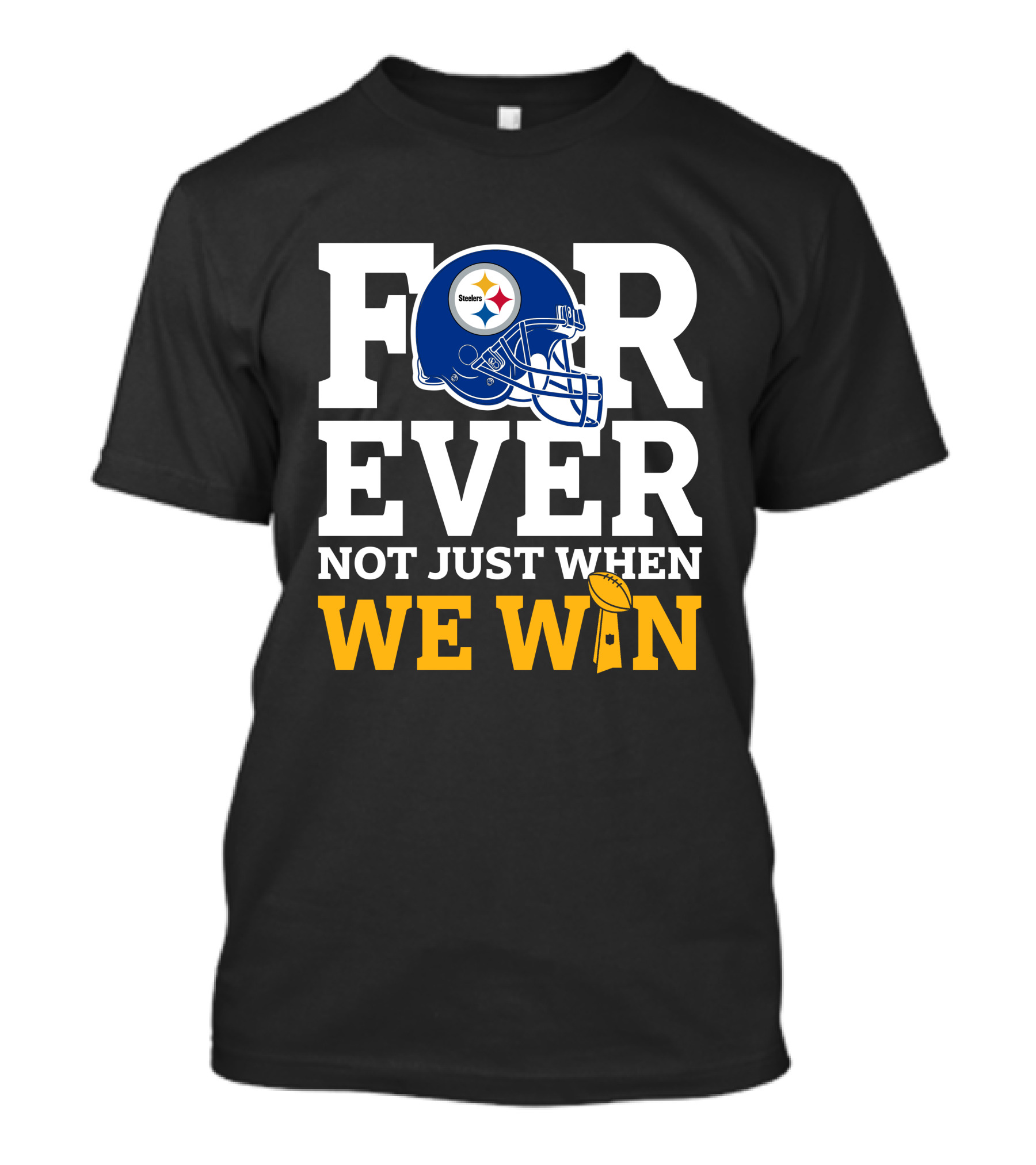 Pittsburgh Steelers Always Committed With Steelmark Symbol In Helmet T-Shirt