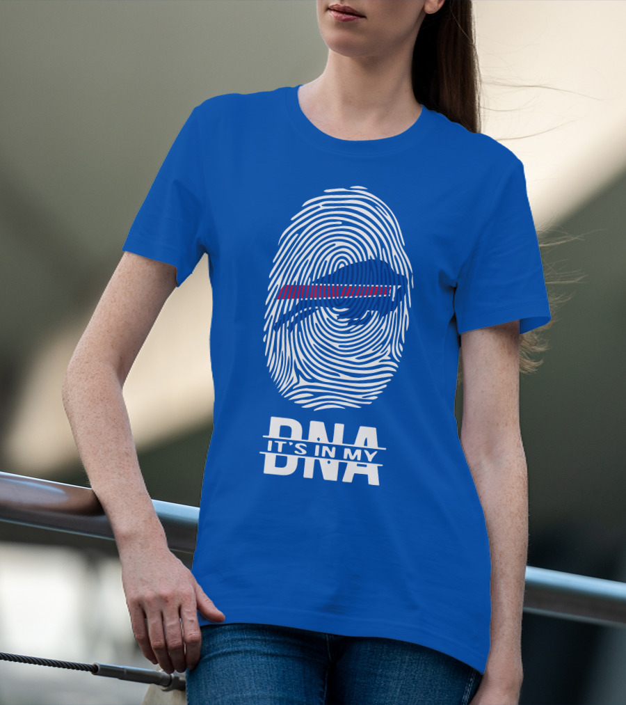 Buffalo Bills It's In My Dna Fingerprint T-Shirt