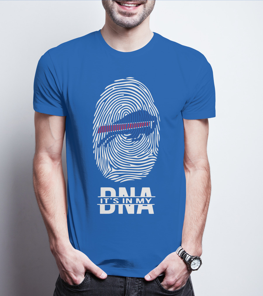 Buffalo Bills It's In My Dna Fingerprint T-Shirt