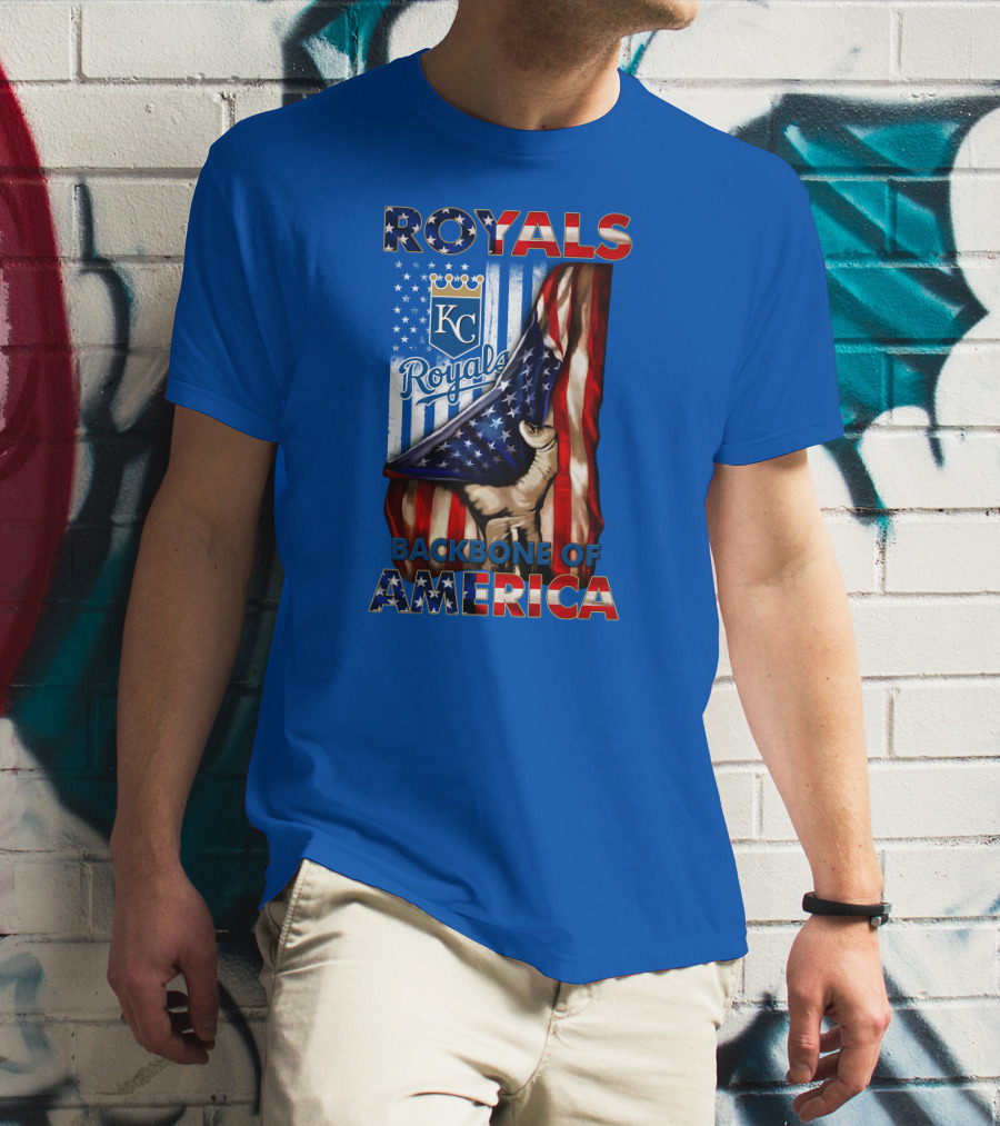 Royals Kc Backbone Of America T-Shirt
