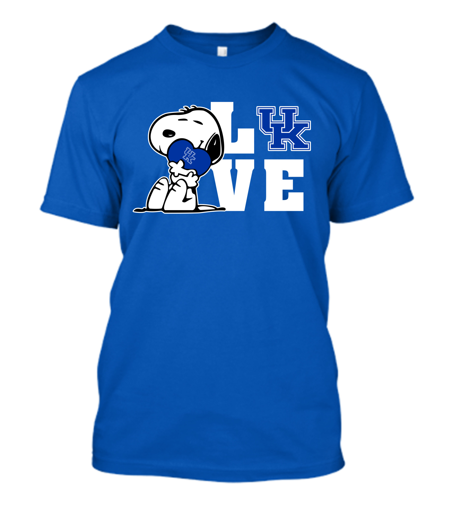 Snoopy Love Uk Kentucky Wildcats T-Shirt