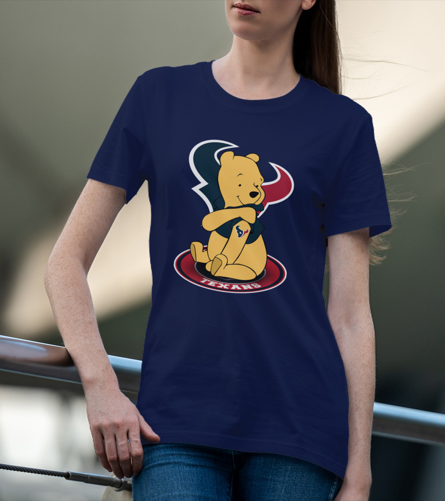Houston Texans Winnie The Pooh Texans T-Shirt