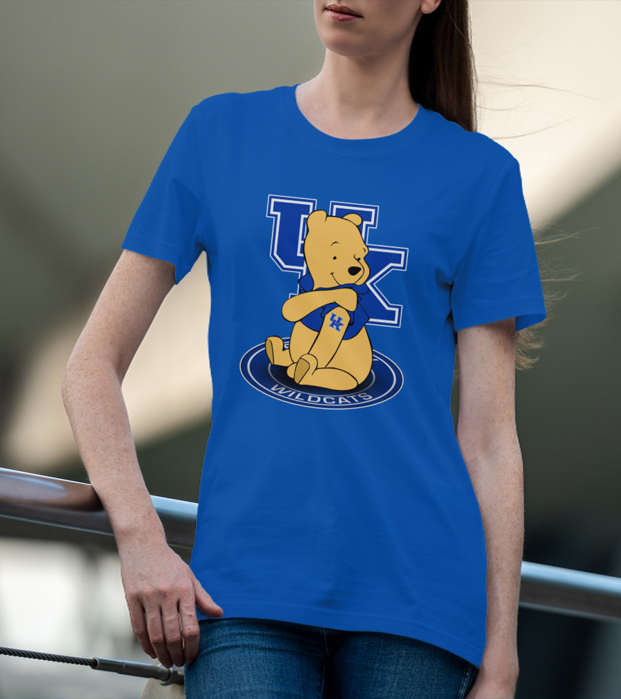 Winnie The Pooh Kentucky Wildcats UK T-Shirt