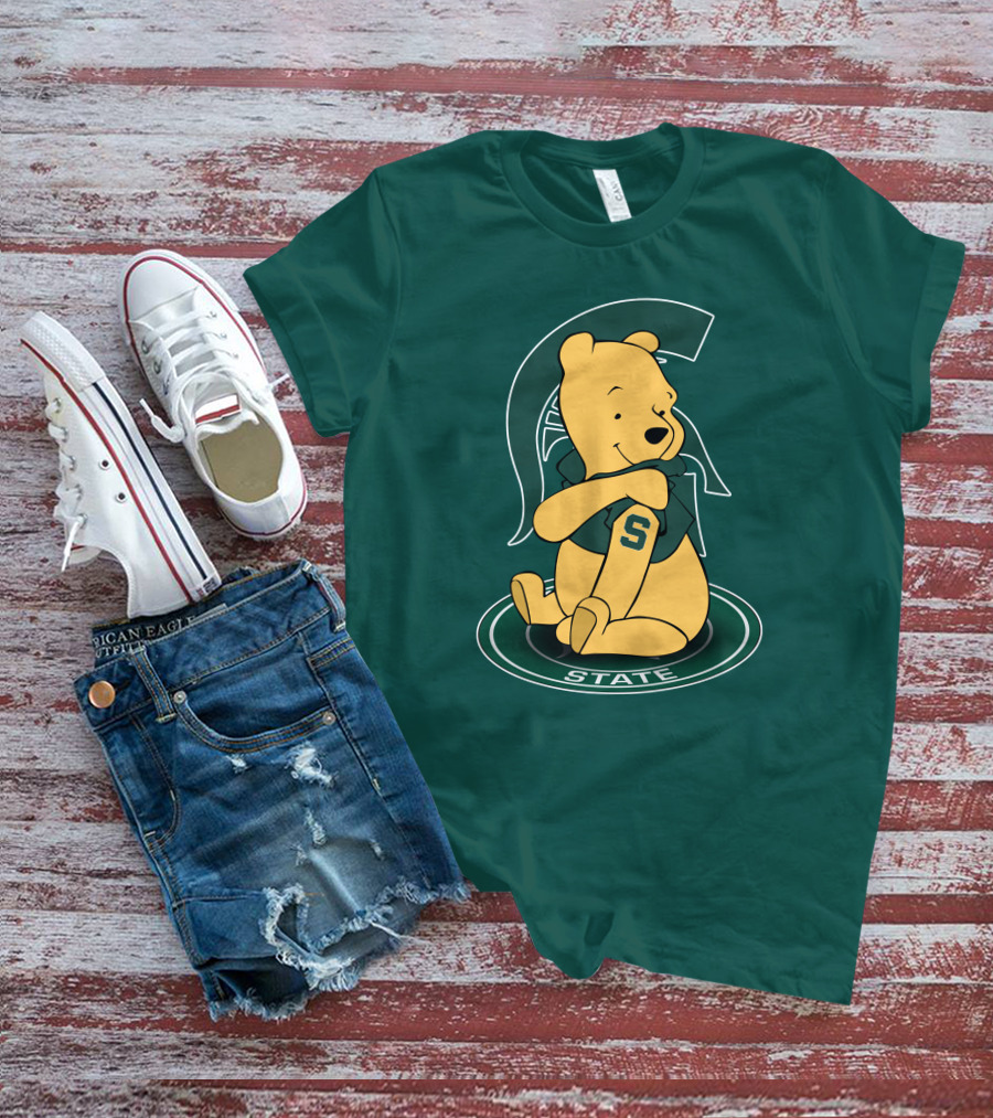 Michigan State Spartans Winnie The Pooh State T-Shirt