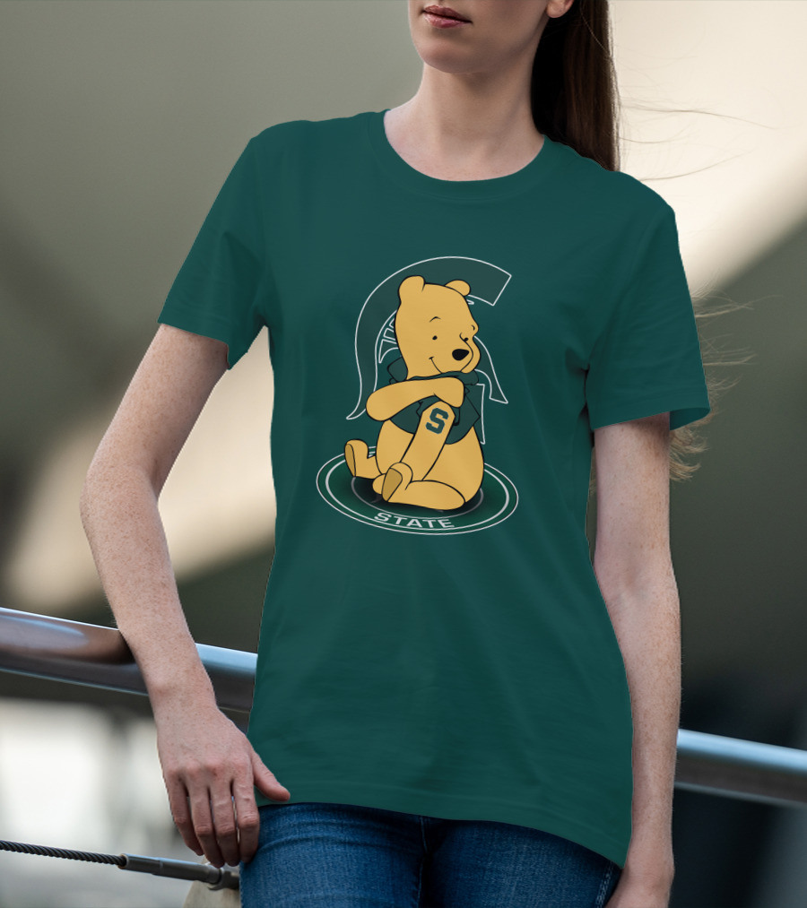 Michigan State Spartans Winnie The Pooh State T-Shirt