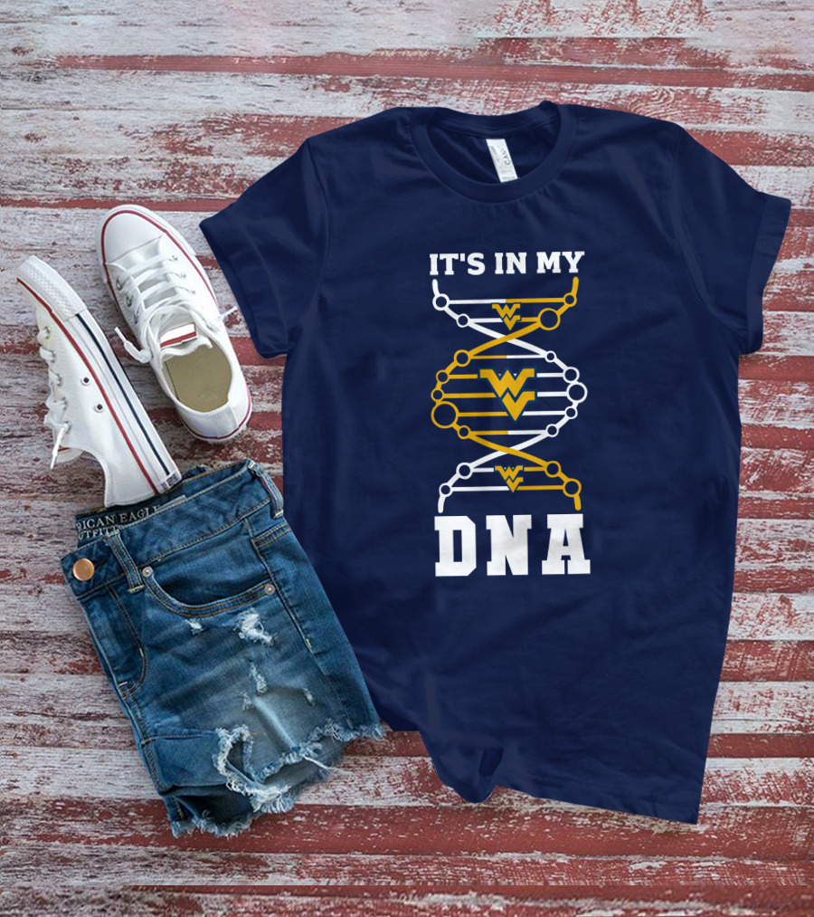 West Virginia Mountaineers It's In My DNA WVU T-Shirt