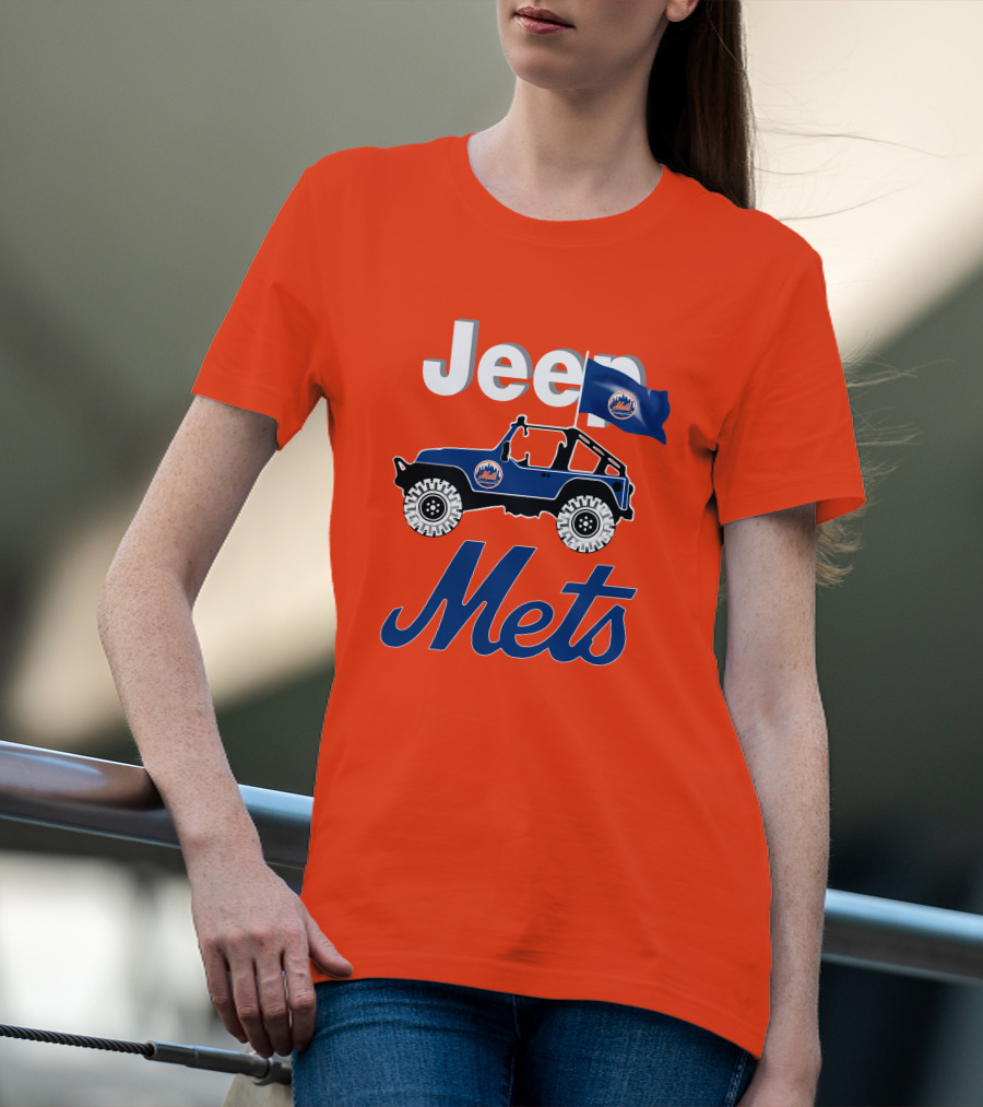 Jeep New York Mets Are Coming T-Shirt