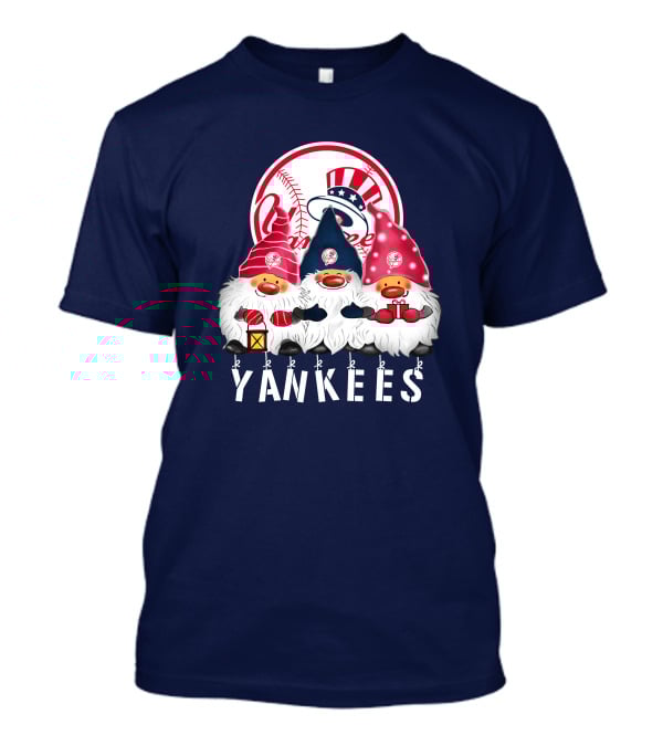 Yankees Merry Christmas Happy Holidays New York Yankees T-Shirt