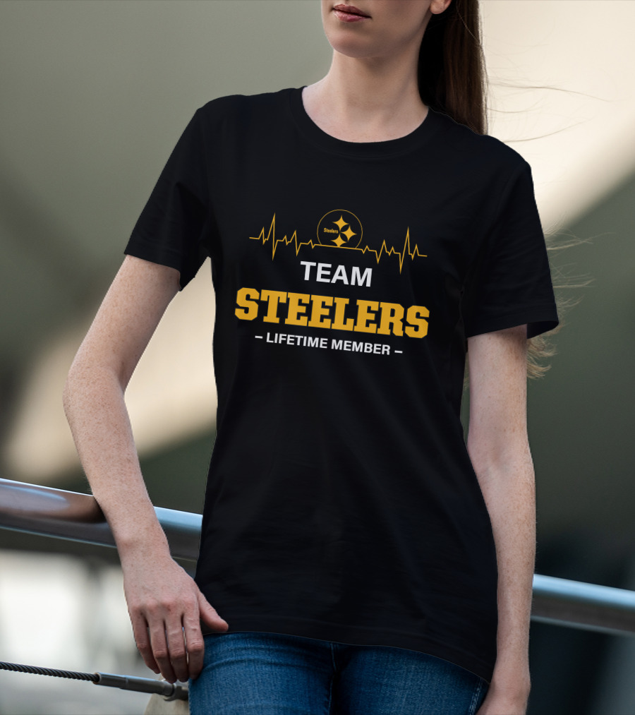 Team Steelers Lifetime Member T-Shirt