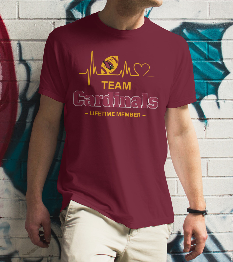 Team Cardinals Lifetime Member T-Shirt