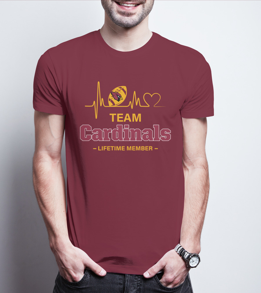 Team Cardinals Lifetime Member T-Shirt