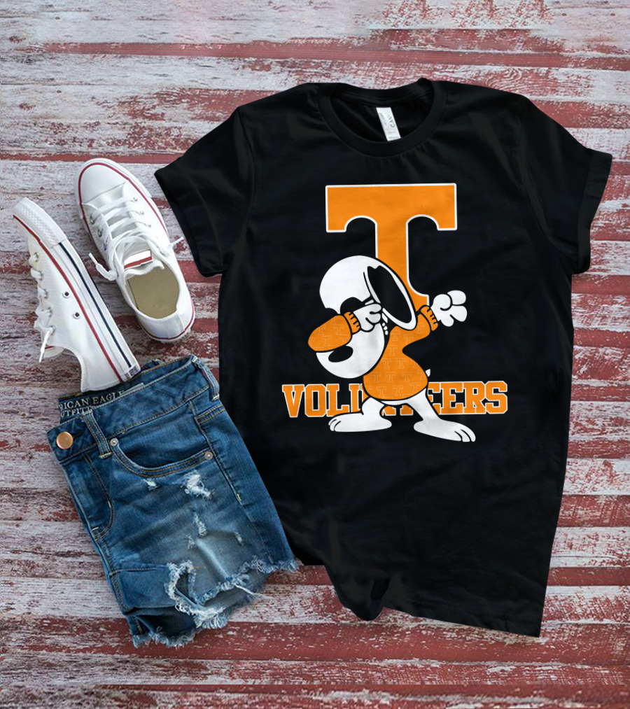 Tennessee Volunteers Snoopy Dabbing T-Shirt
