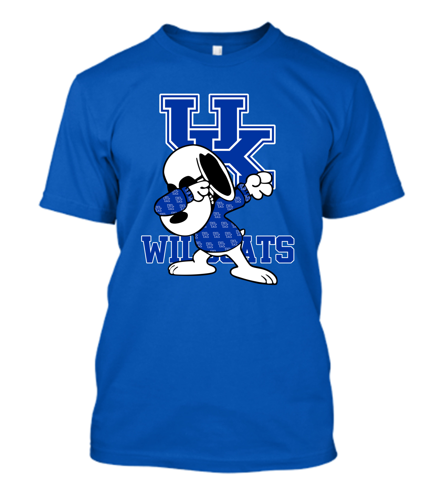 Kentucky Wildcats UK Snoopy Dabbing Basketball T-Shirt