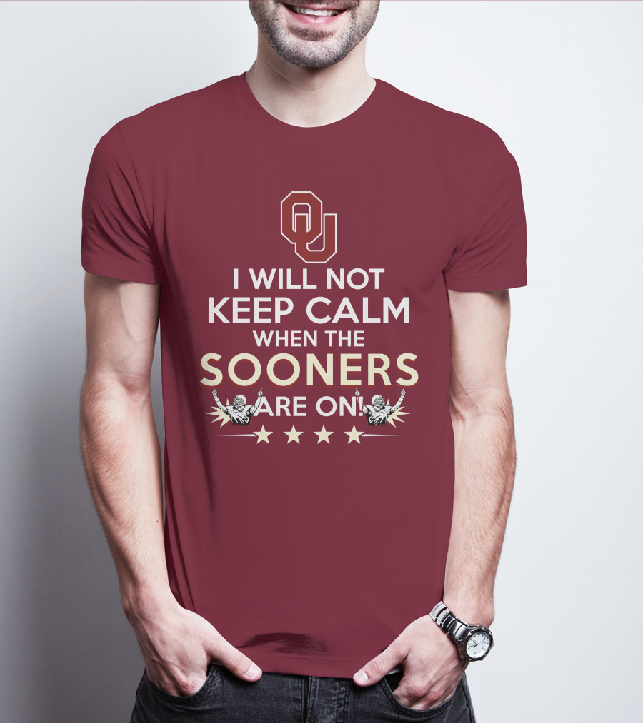 Ou Sooners Excitement Keep Calm Struggle T-Shirt