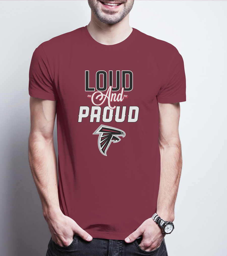 Atlanta Falcons Loud And Proud Fan T-Shirt