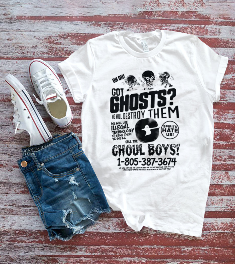 Er Ghoul Boys Hey Demons It's Me Ya Boy T-Shirt