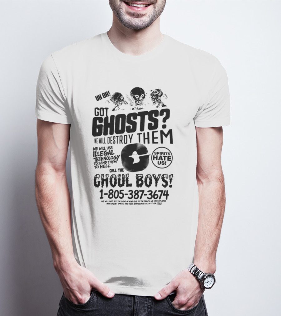 Er Ghoul Boys Hey Demons It's Me Ya Boy T-Shirt