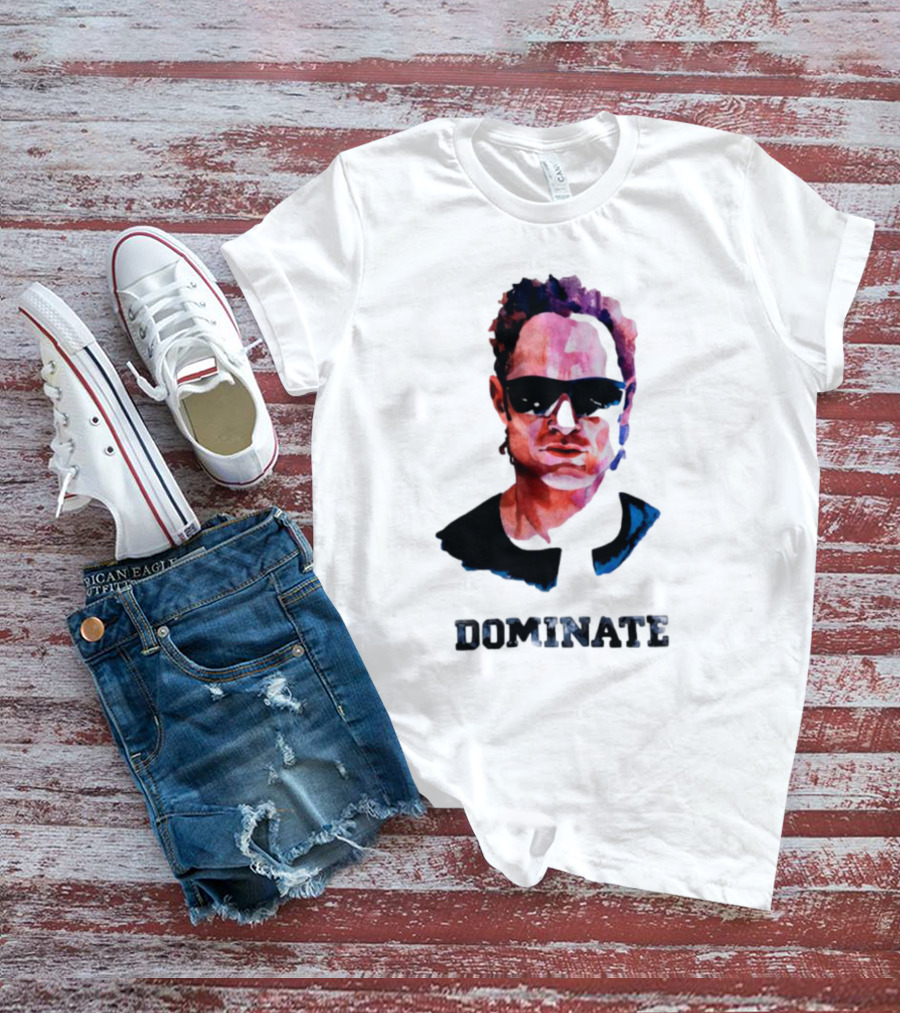 Dominate Win Lose Bold Sunglasses Illustration T-Shirt